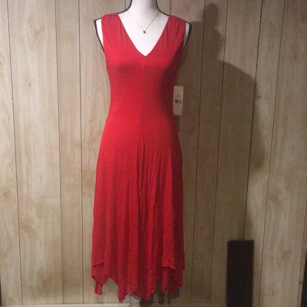 Fall Red Dress